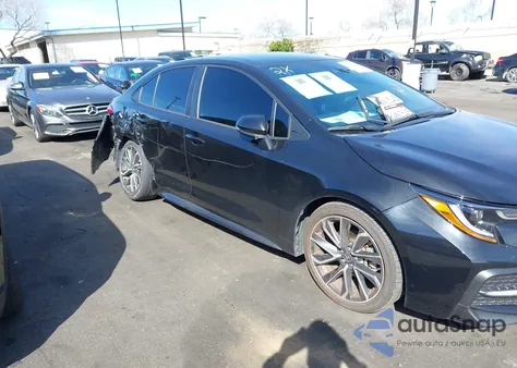 2021 Toyota Corolla Se из США, поврежденный, VIN 5YFS4MCE1MP079797